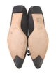 Prada Satin Bow Accents Flats
