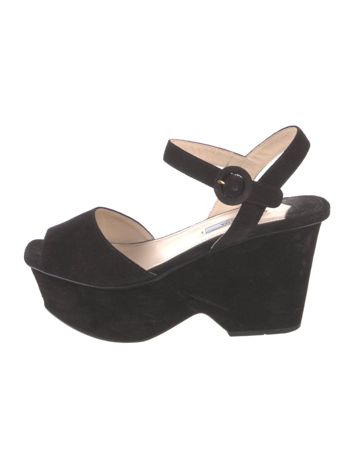 Prada Suede Slingback Pumps