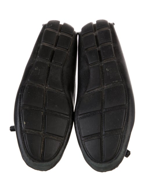 Prada Leather Moccasins
