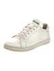 Prada Leather Graphic Print Sneakers