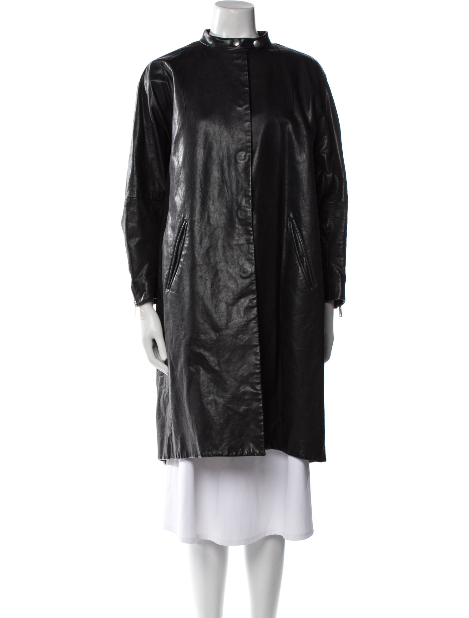 Prada 2023 Leather Coat