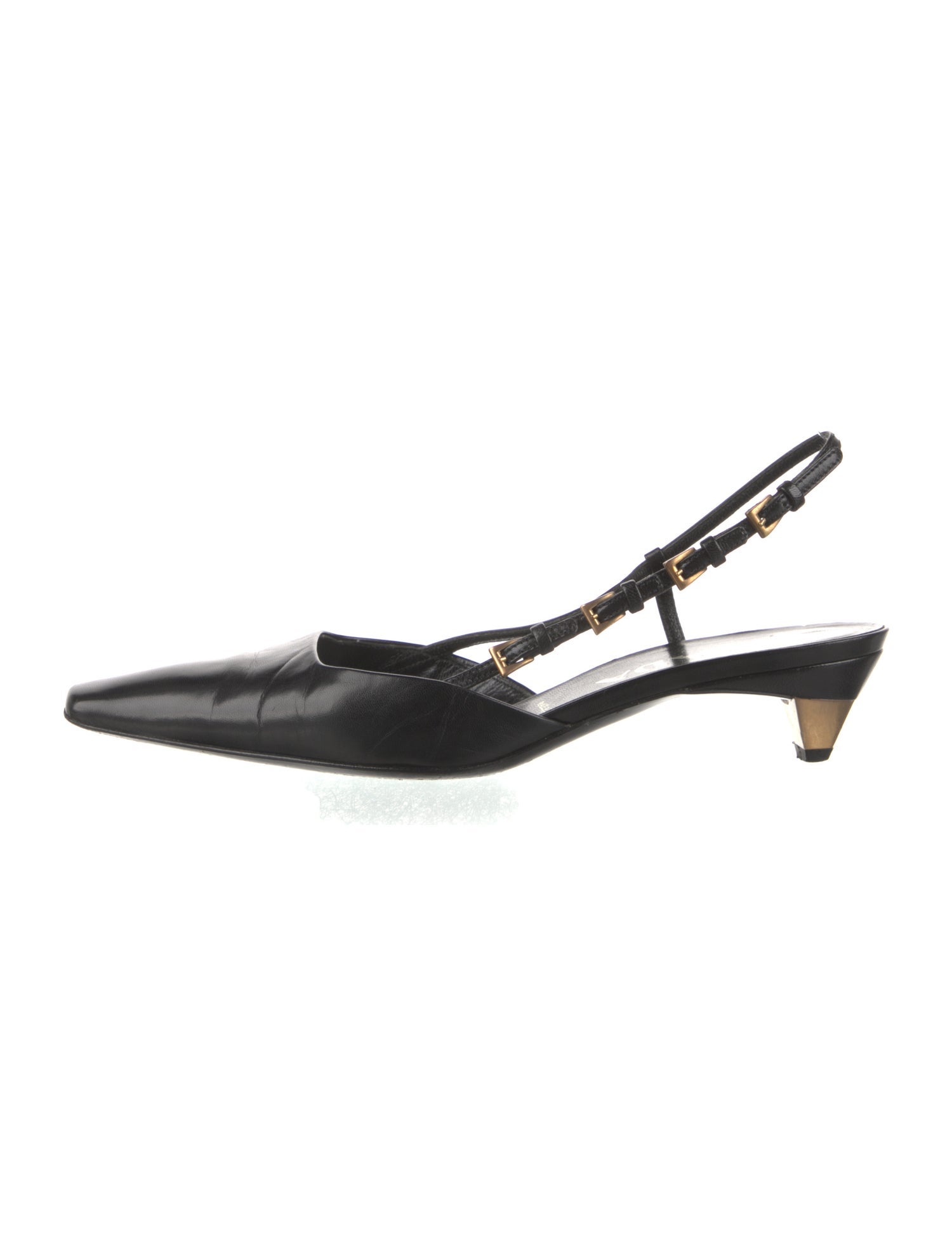 Prada Vintage Leather Slingback Sandals