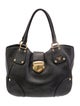 Prada Vitello Daino Leather Vitello Daino Leather Pushlock Tote