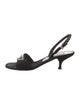 Prada Suede Slingback Sandals