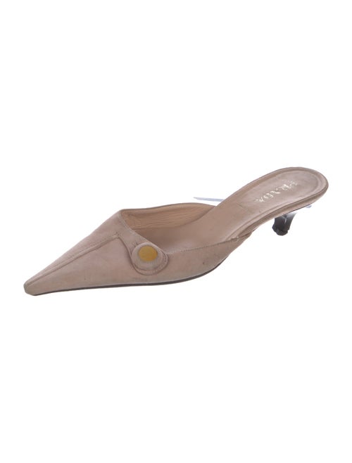 Prada Suede Mules