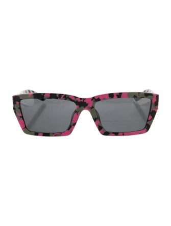 Prada Cat-Eye Tinted Sunglasses