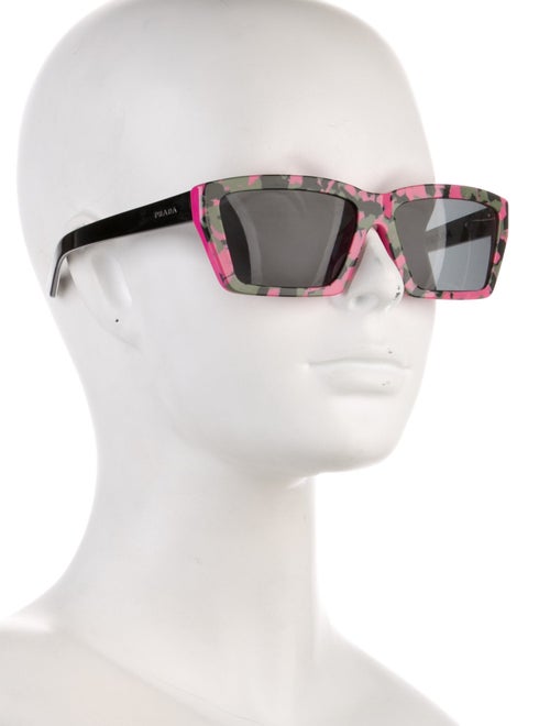 Prada Cat-Eye Tinted Sunglasses