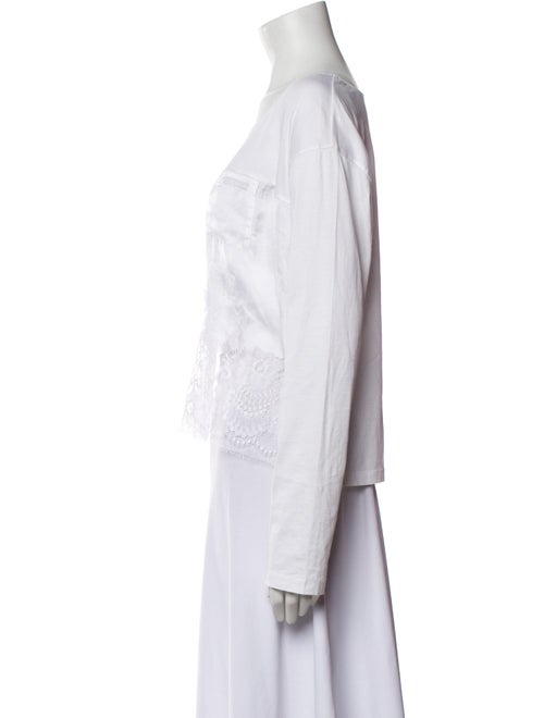 Prada 2021 Scoop Neck Top