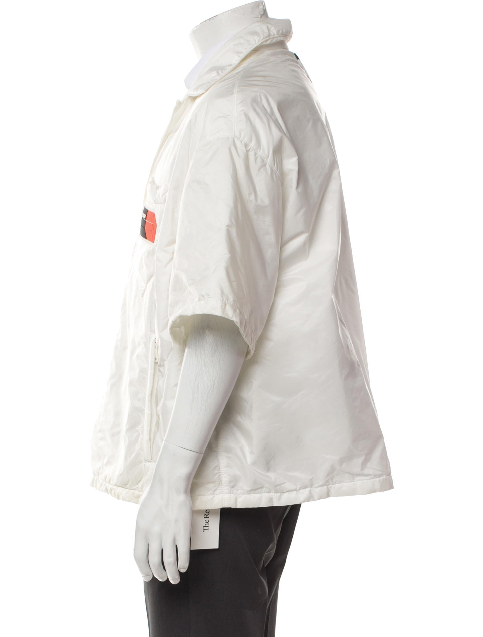 Prada 2018 Enameled Metal Triangle Shirt