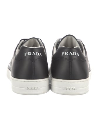 Prada Leather Printed Sneakers