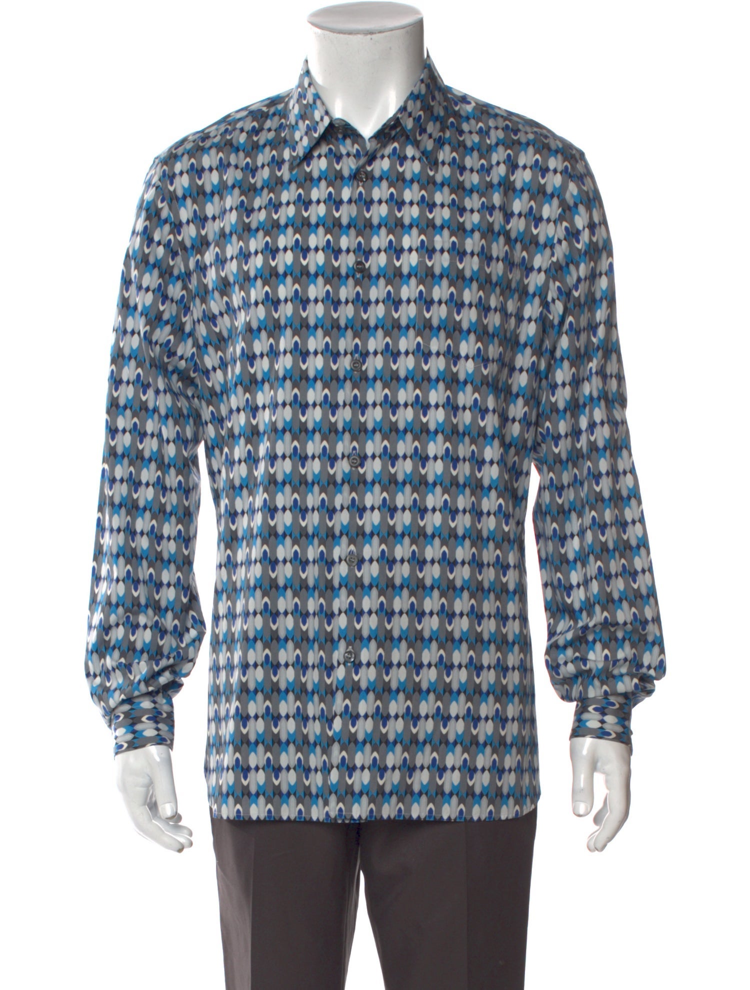 Prada 2017 Graphic Print Shirt