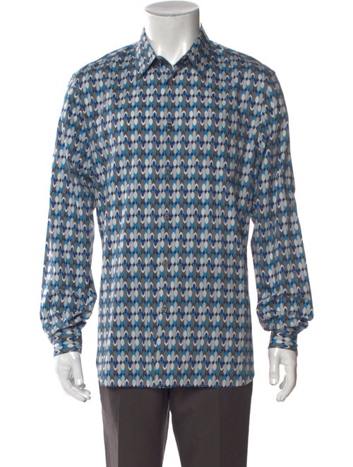 Prada 2017 Graphic Print Shirt