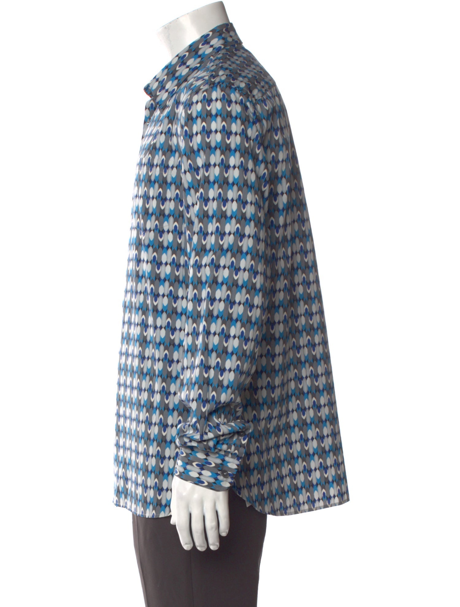 Prada 2017 Graphic Print Shirt