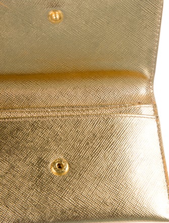 Prada Leather Compact Wallet