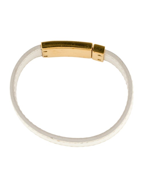 Prada Leather Cuff Bracelet