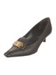 Prada Embossed Leather Pumps