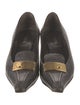 Prada Embossed Leather Pumps