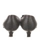 Prada Embossed Leather Pumps