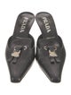 Prada Leather Mules
