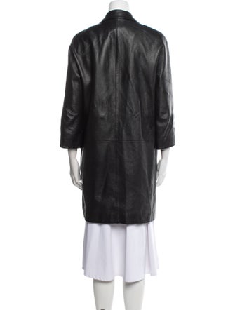 Prada 2015 Lambskin Faux Fur Coat