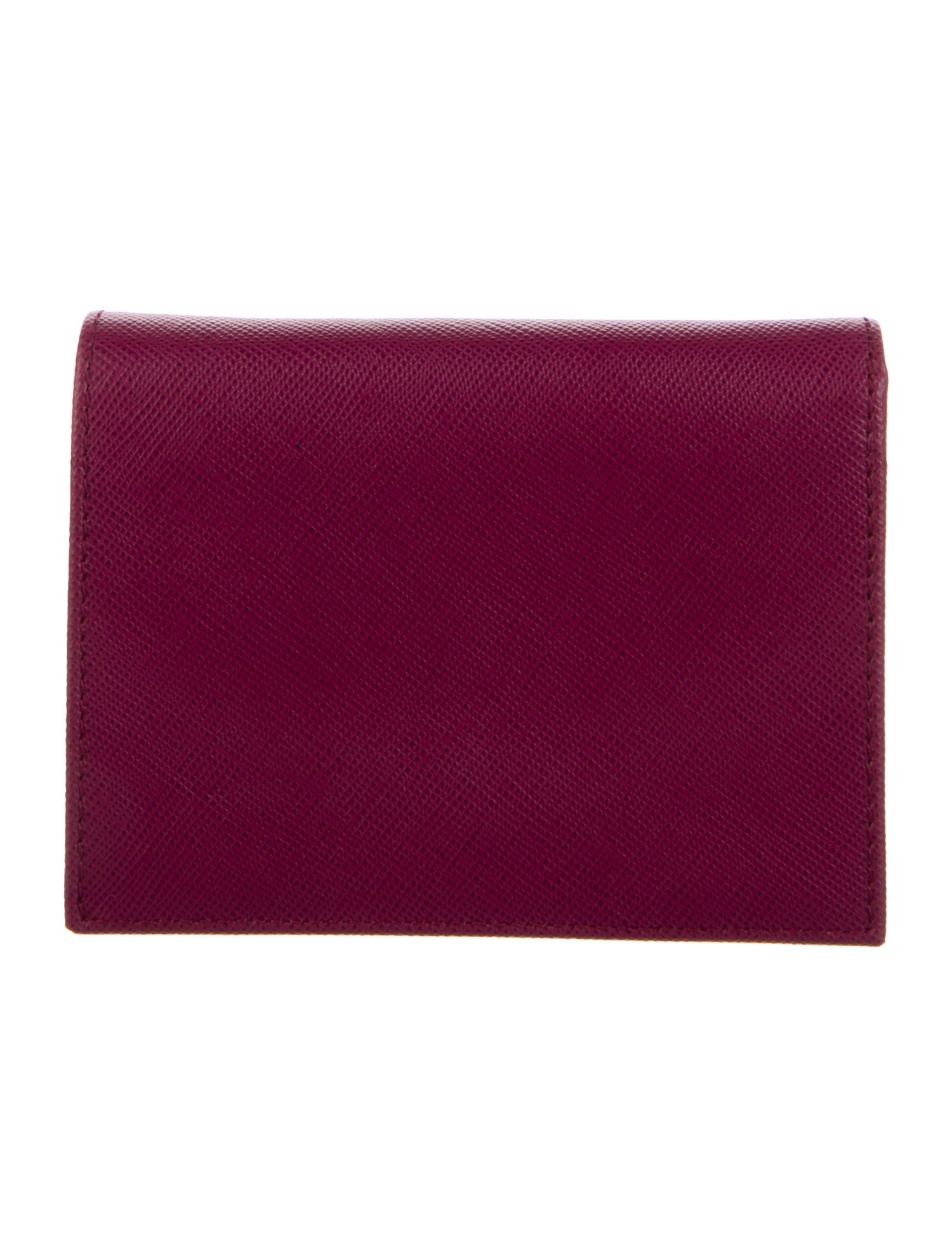 Prada Saffiano Cuir Leather Wallet w/ Tags