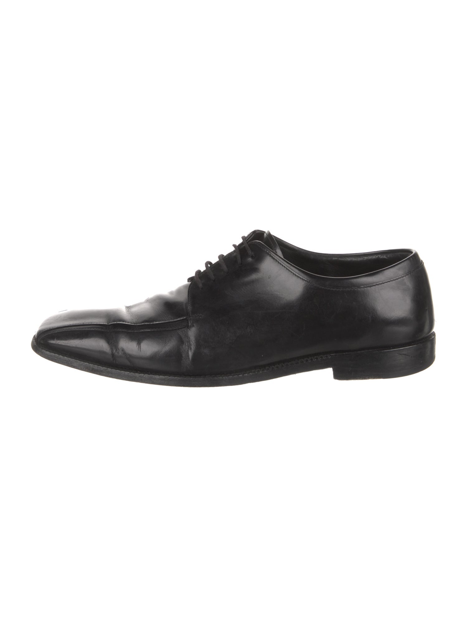 Prada Leather Derby Shoes