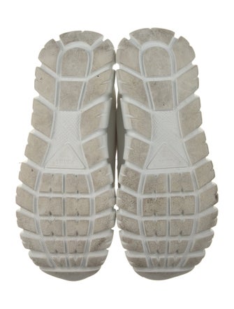 Prada Nylon Colorblock Pattern Sneakers