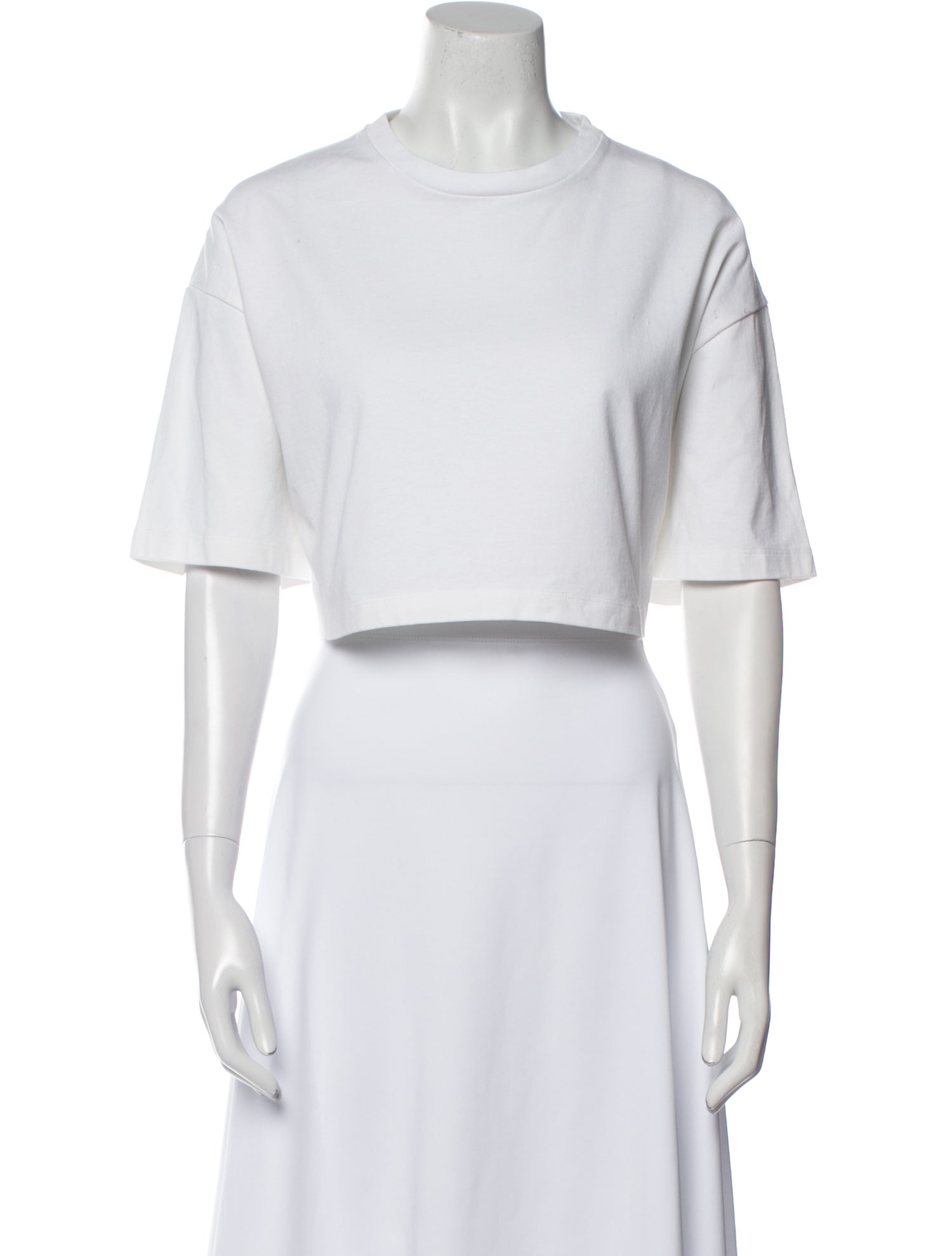 Prada 2022 Crew Neck Crop Top