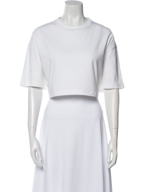 Prada 2022 Crew Neck Crop Top