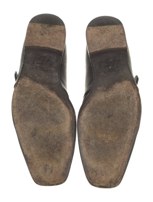 Prada Saffiano Leather Monk Straps