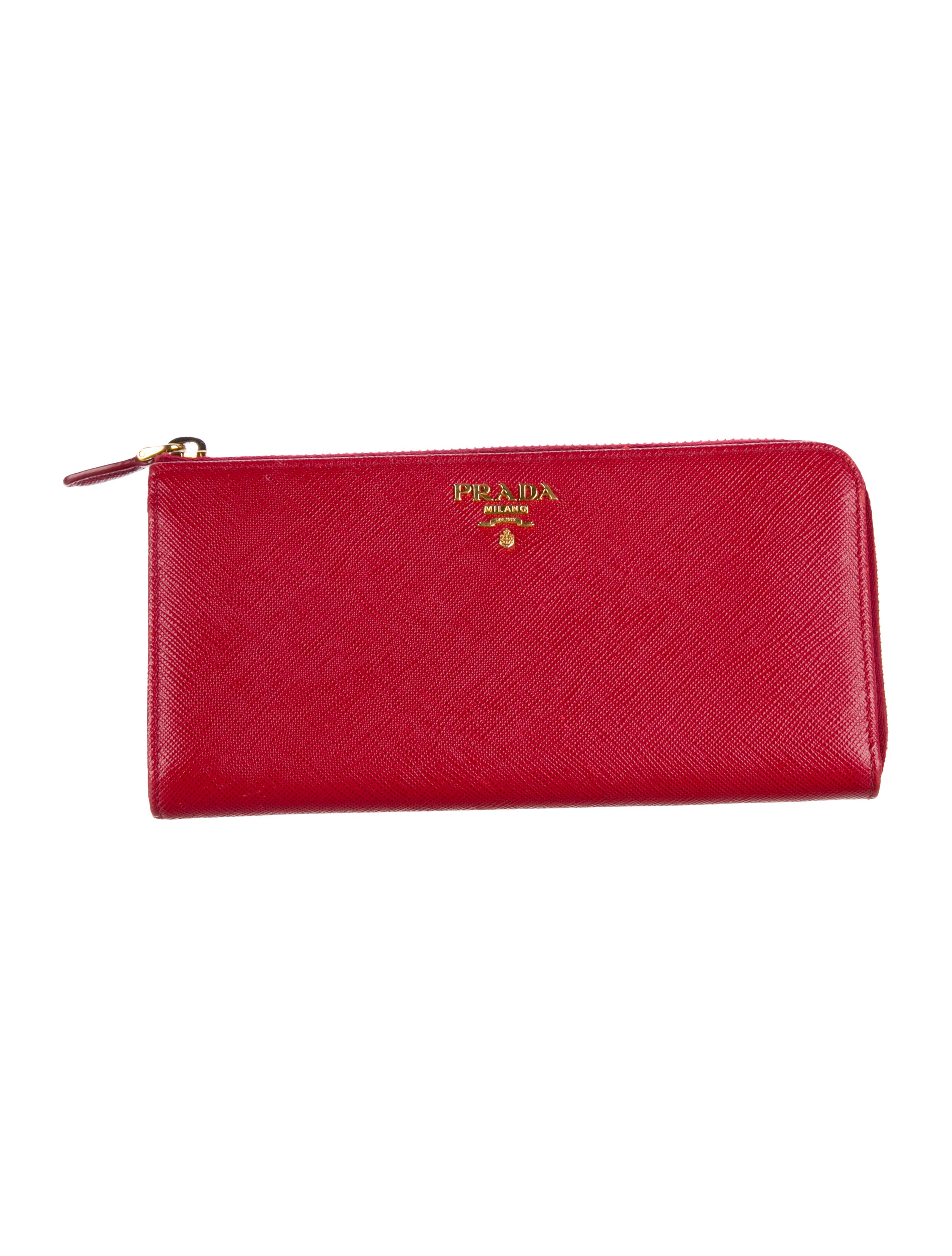 Prada Saffiano Lux Leather Wallet