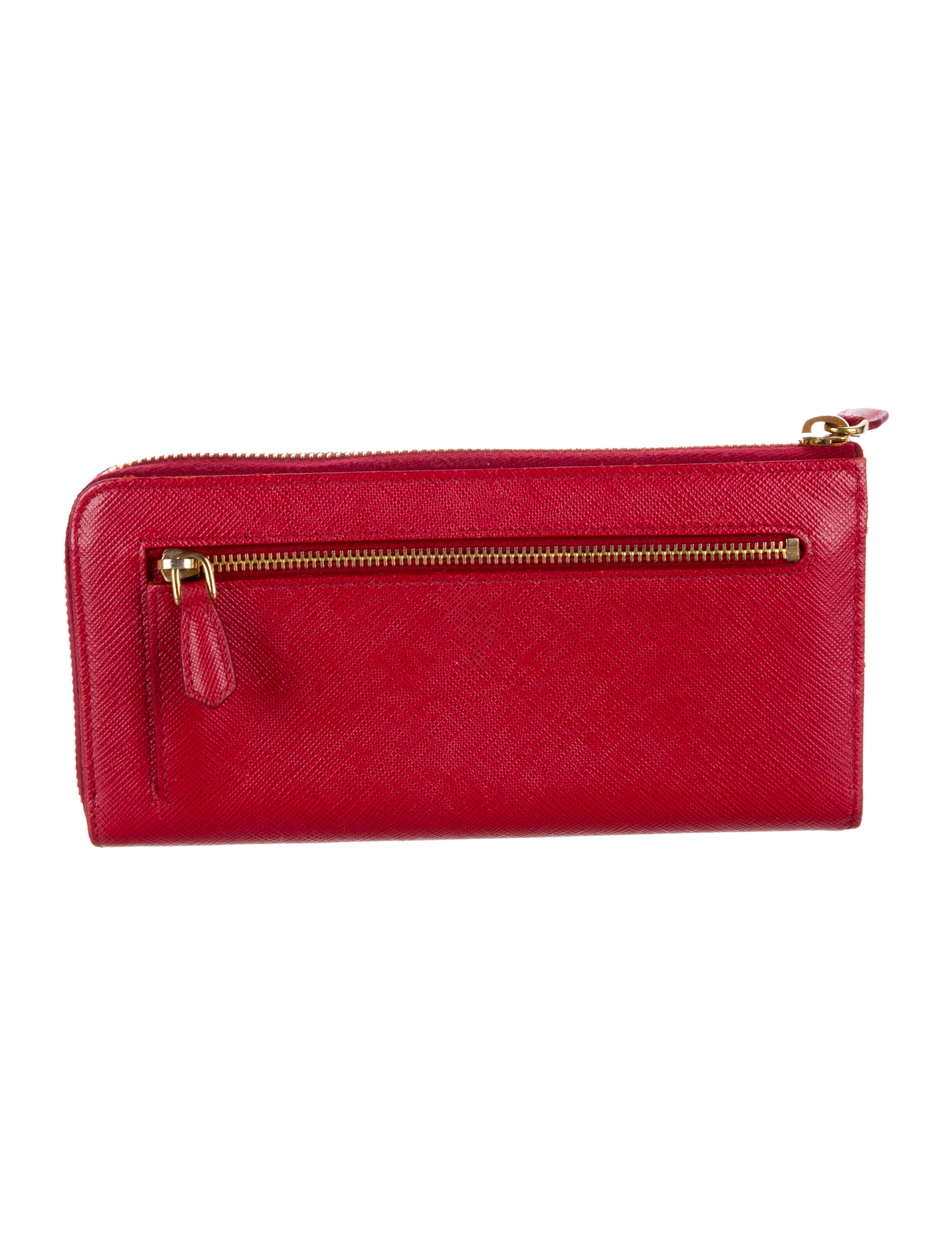 Prada Saffiano Lux Leather Wallet