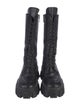 Prada Leather Combat Boots