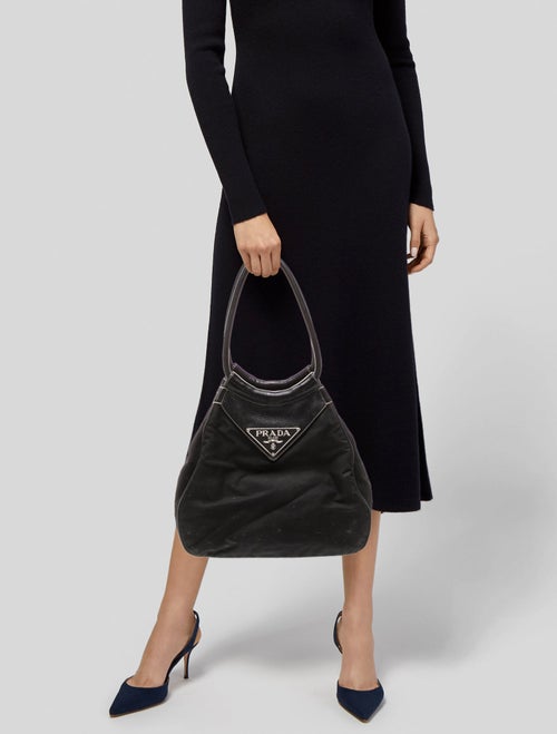 Prada Tessuto Nylon Shoulder Bag