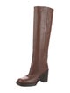 Prada Leather Riding Boots