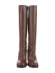 Prada Leather Riding Boots