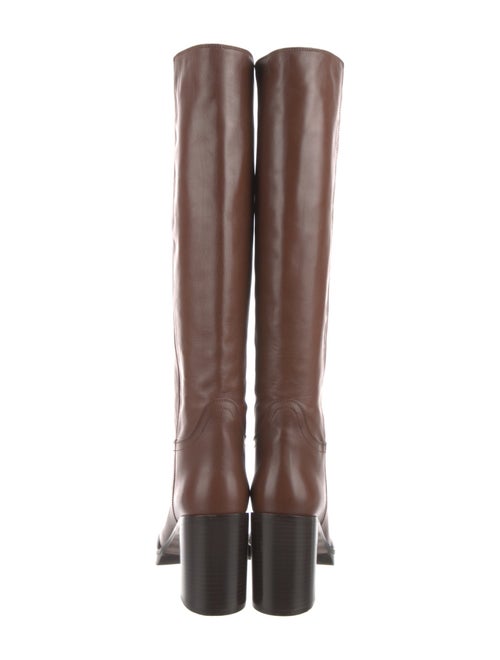Prada Leather Riding Boots