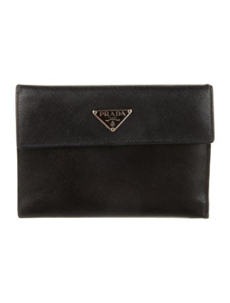 Prada Saffiano Cuir Leather Bifold Wallet