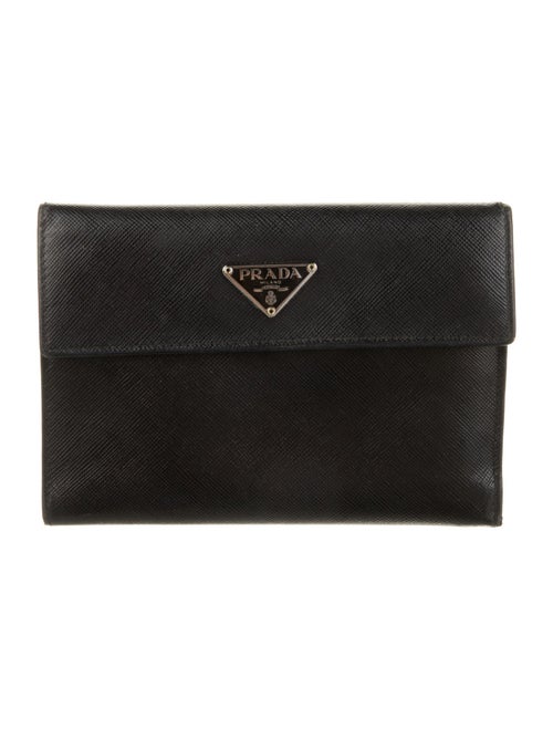 Prada Saffiano Cuir Leather Bifold Wallet