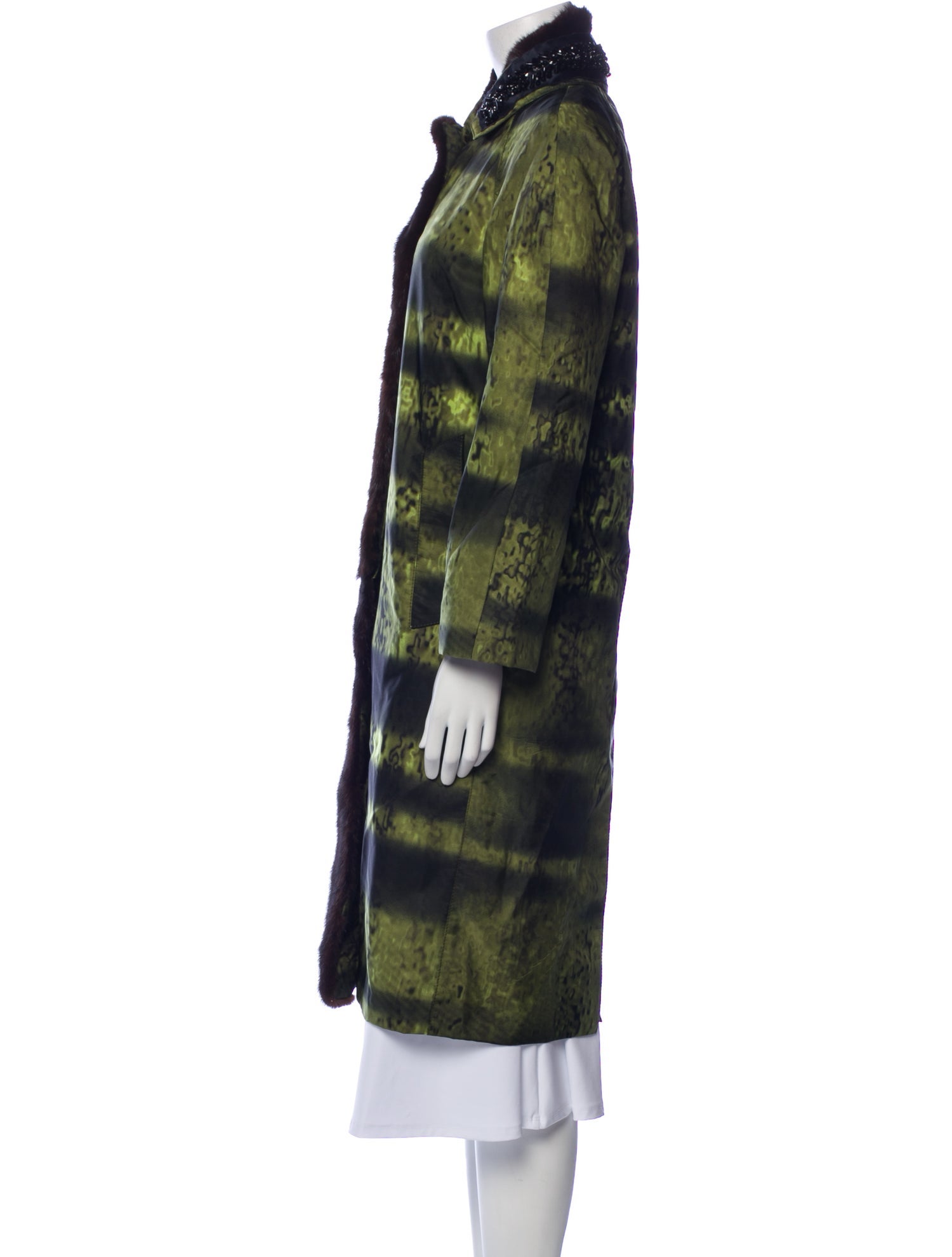 Prada Vintage 2004 Fur Coat