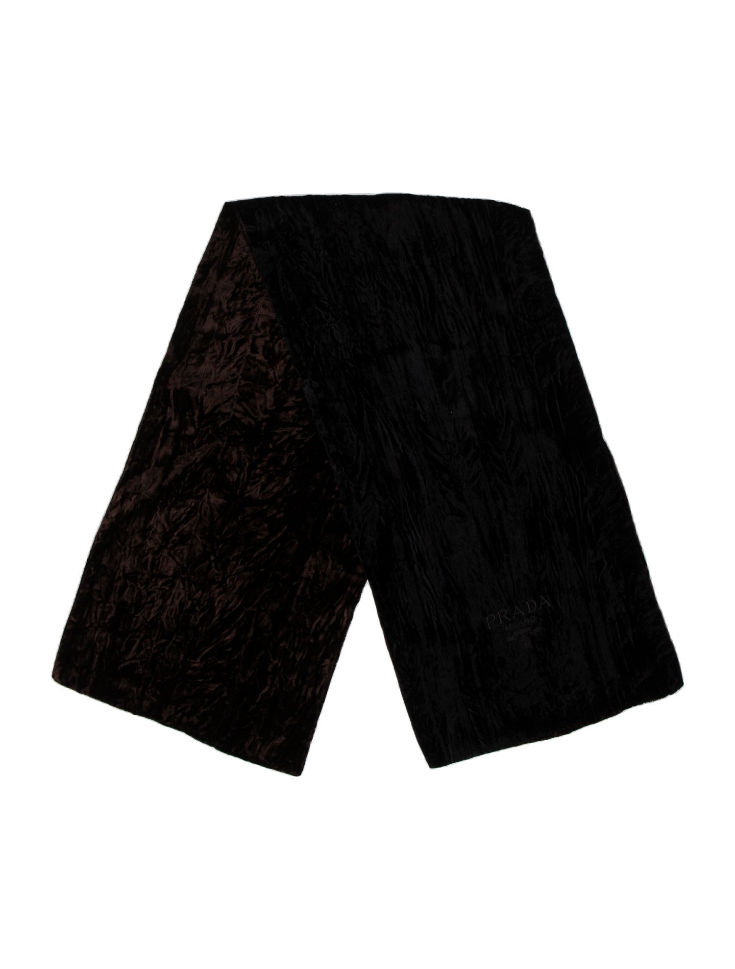 Prada Reversible Velvet Scarf