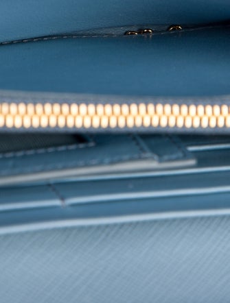 Prada Saffiano Lux Leather Continental Wallet