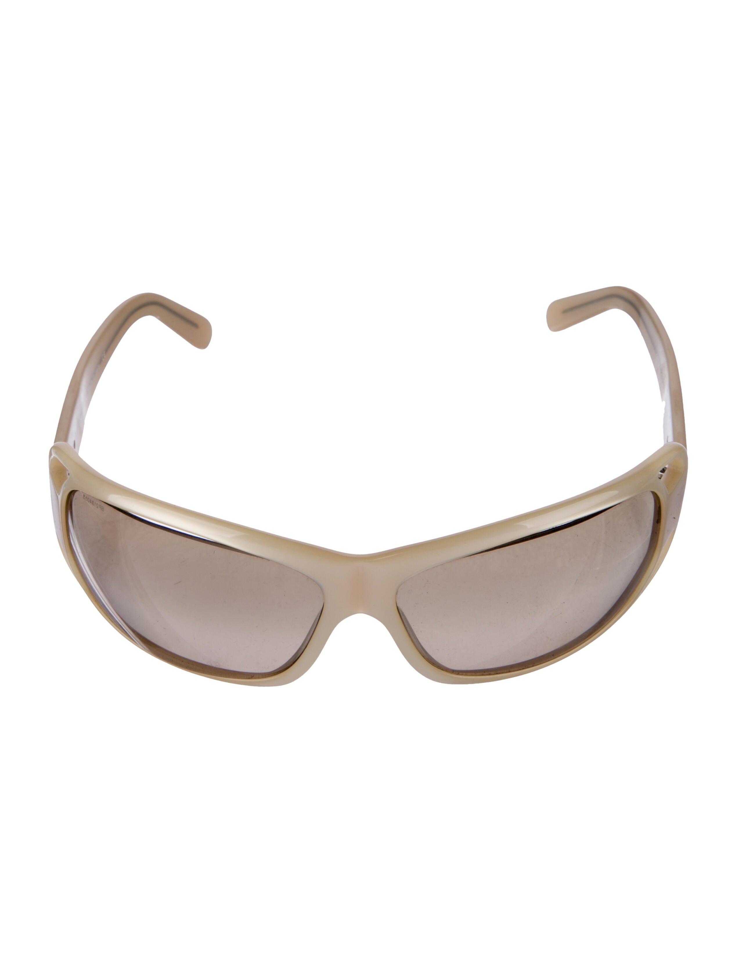 Prada Shield Mirrored Sunglasses