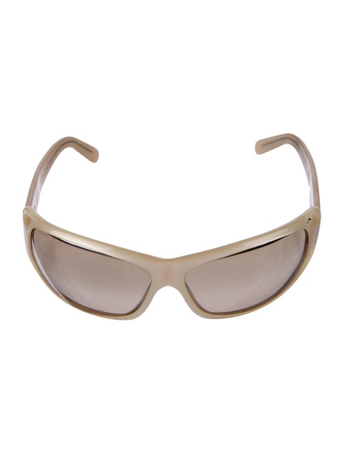 Prada Shield Mirrored Sunglasses