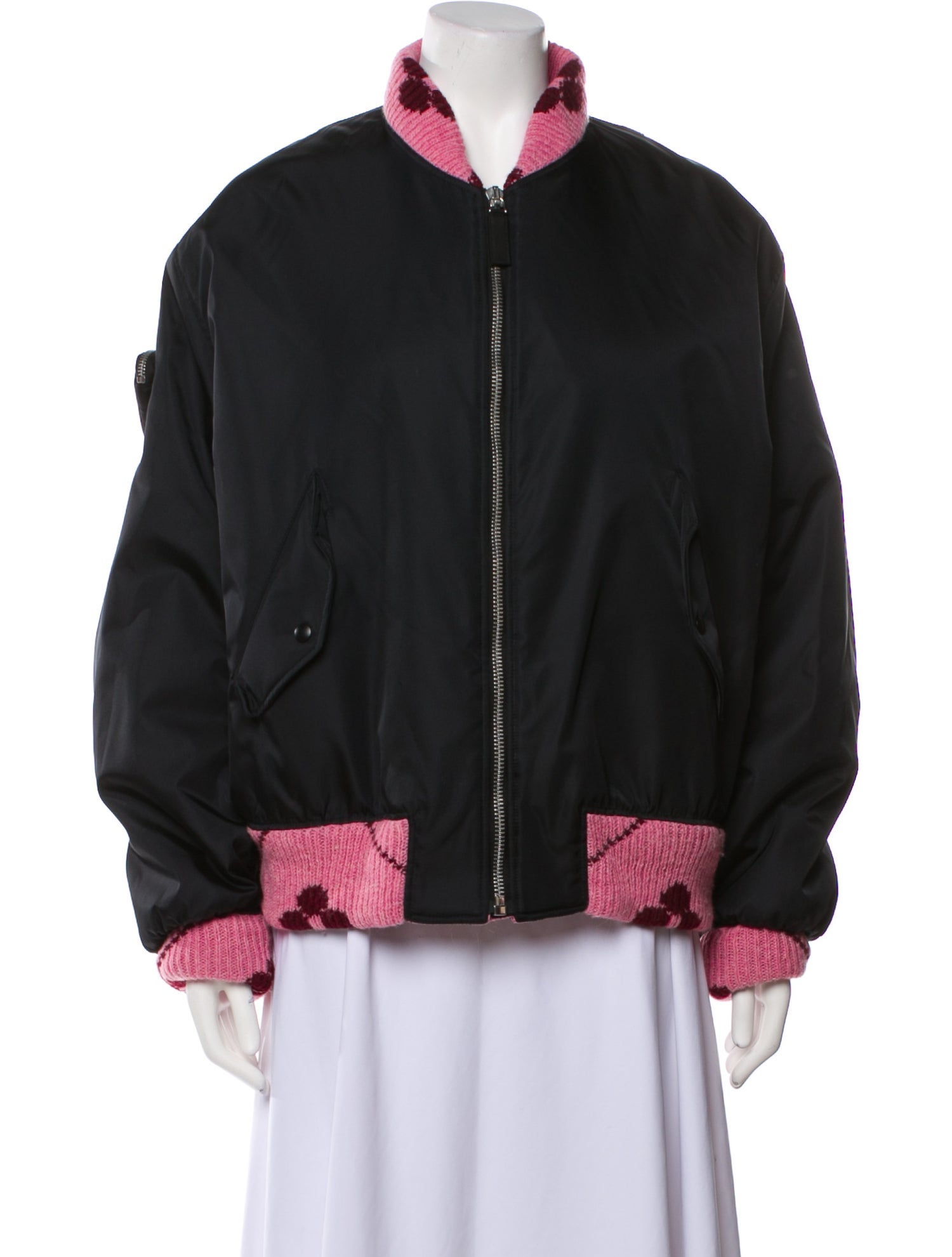 Prada 2021 Re-Nylon Bomber Jacket