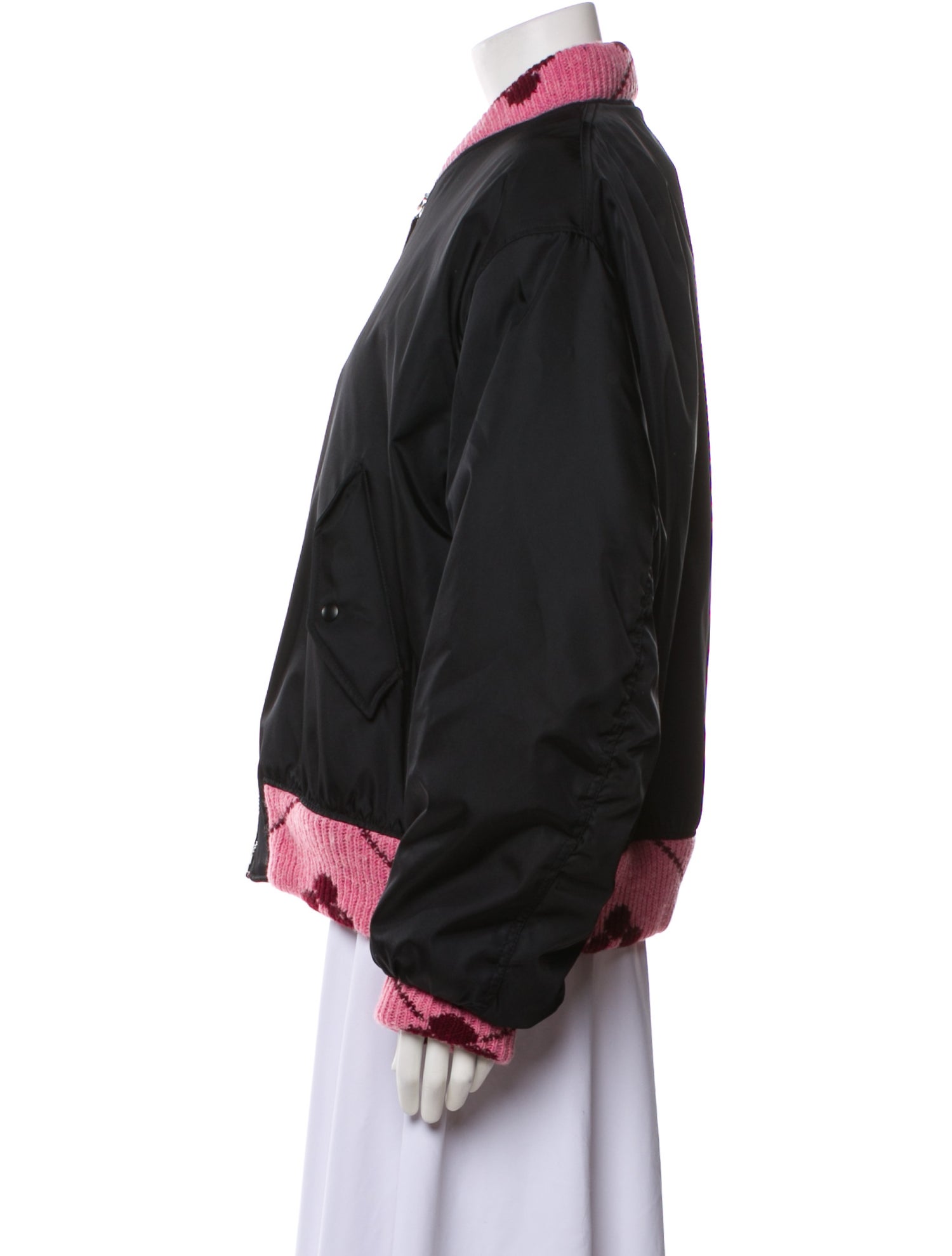 Prada 2021 Re-Nylon Bomber Jacket