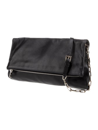 Prada Soft Calf Leather Shoulder Bag