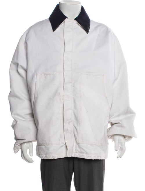 Prada 2024 Enameled Metal Triangle Bomber Jacket