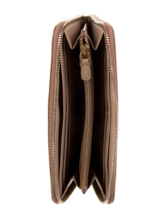 Prada Saffiano Metal Leather Continental Wallet