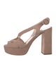 Prada Suede Slingback Sandals